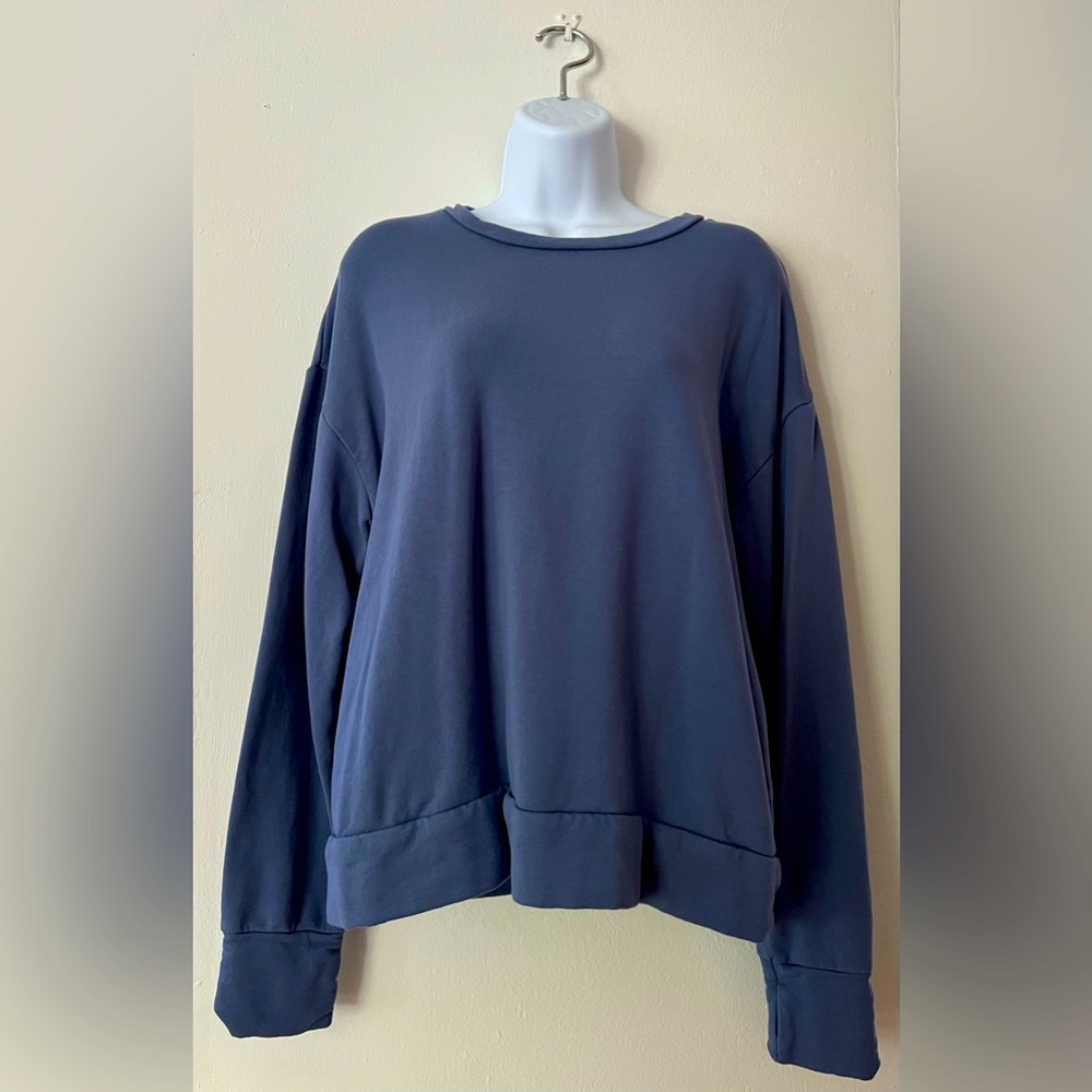 Offline by Aerie Perwinkle Blue Crewneck